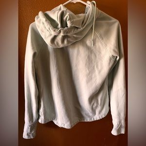 Mint green north face